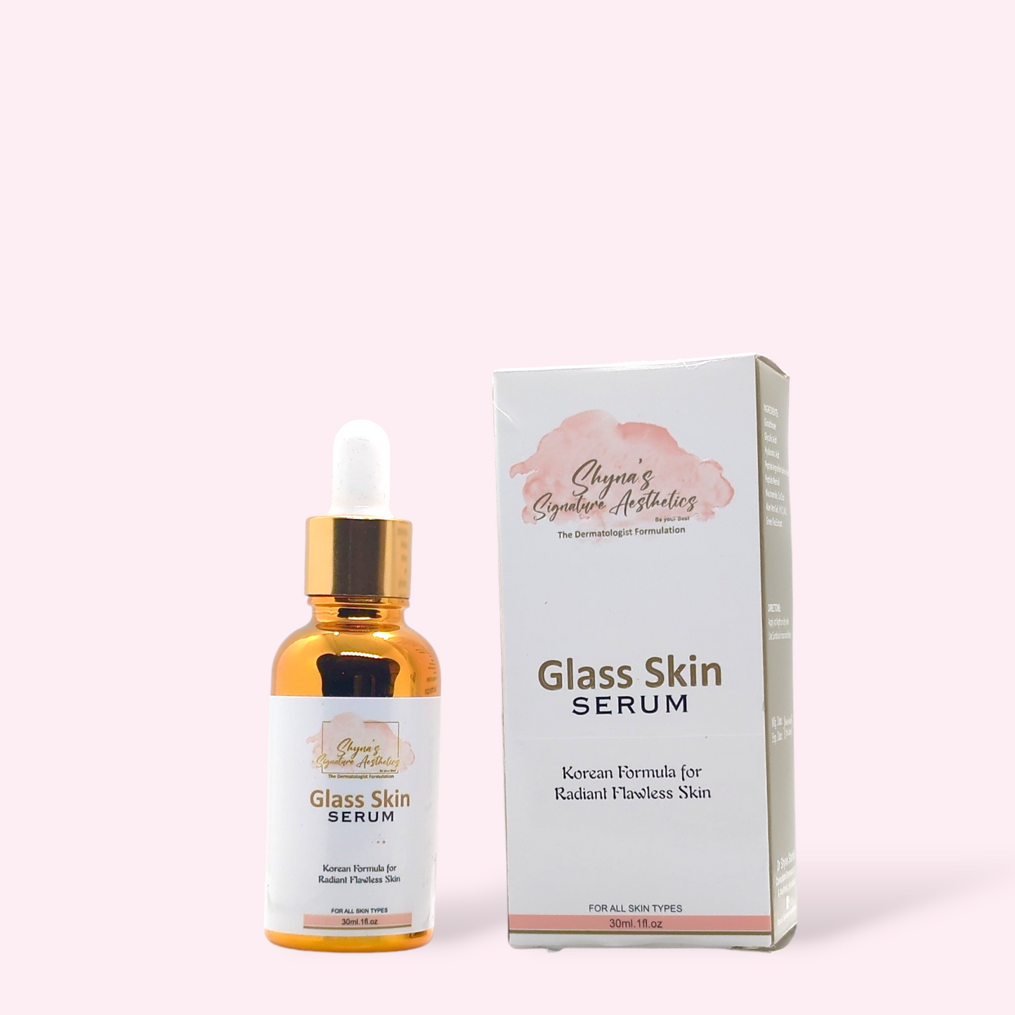 Glass Skin Serum: Hydrating, Brightening & Anti-Aging Formula